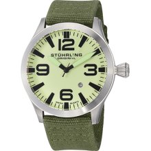 Stuhrling Original 141B.331D5 Men's Aviator Tuskegee Skylancer Swiss Q