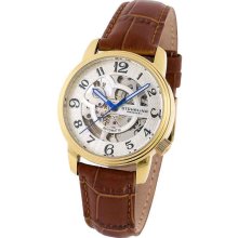 Stuhrling Original Women's 'Othello' Goldtone Automatic Watch