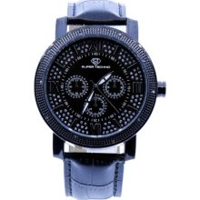 Super Techno Men's M6007 Diamond watch