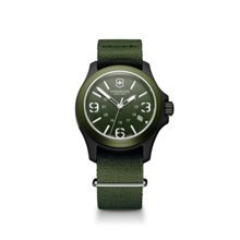 Swiss Army Original Strap Watch, Olive Dial