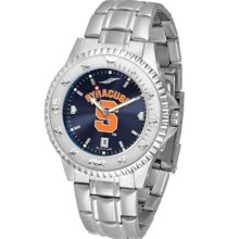 Syracuse Orange SU Mens Steel Anochrome Watch