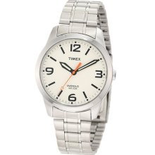 Timex Gent's Stainless Steel Case Multicolor Steel Bracelet Watch T2n635