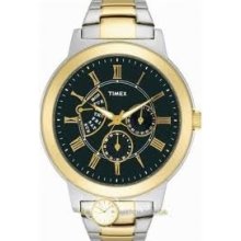 Timex Men's Retrograde 2M423 Retail $99.95 - Stainless Steel - 4 - Black