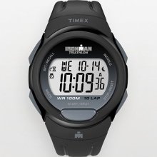 Timex T5k608 Mens Ironman Core 10 Lap Full Size Black Watch