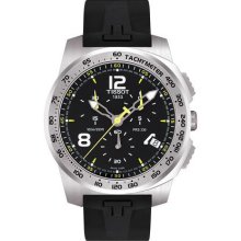 Tissot Men's Stainless Steel T-Sport Chronograph Black Dial T0364171705700