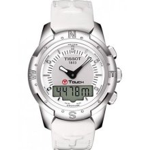 Tissot Women's T-Touch II Titanium Watch (TISSOT T-TOUCH II TITANIUM LADY white)