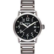 Traser T 4102 Men's Classic Basic Black Watch