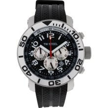 TW Steel Men's TWS72 Grandeur Divers Black Watch