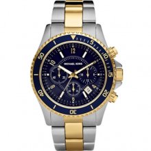 Two-Tone Michael Kors Two-Tone Chronograph Watch - Jewelry