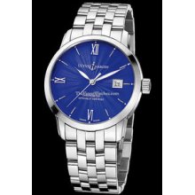 Ulysse Nardin Classico Steel Watch 8153-111-7/E3