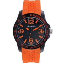 Unlisted by Kenneth Cole UL1241 Orange Silicone Men's Watch