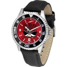 UNLV Running Rebels Men's Leather Wristwatch