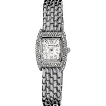 Vernier Women's Silver Tone Classic Feminine Quartz Watch