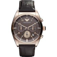 Watch Emporio Armani Classic Men Ar0371 MenÂ´s Brown