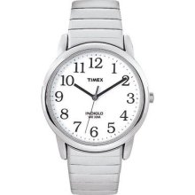 Watch Mens Silver Expandable Band