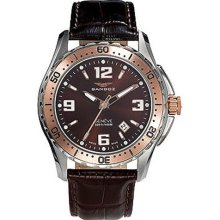 Watch Sandoz The Race 81331-94 MenÂ´s Brown