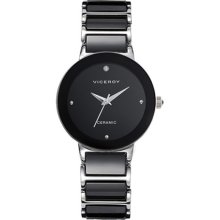 Watch Viceroy Ceramica Y Zafiro 47672-57 WomenÂ´s Black