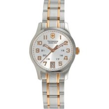 Women Swiss Army 241326 Alliance Alliance Chronograph Silver Dial