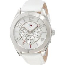 Women's 1781202 Sport Multifunction Stainless Steel Case and White