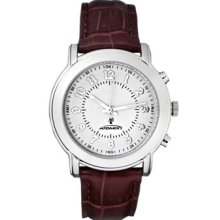 Women's Atomix Atomic Brown Leather Band Watch