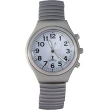 Women's Atomix Atomic Silver Stretch Band Watch