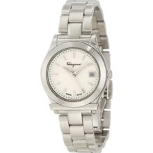 Women's F73SBQ9902 S099 1898 Stainless-Steel White Dial Date