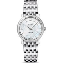 Women's Omega DeVille Prestige New Collection 27.4mm Qtz 424.10.27.60.01.001 Watch