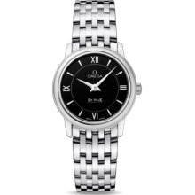 Women's Omega DeVille Prestige New Collection 24.4mm Qtz 424.55.24.60.58.001 Watch