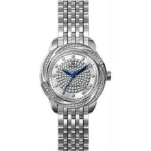 Women's Precisionist Brightwater Quartz Diamond Dial Bezel Mother Of