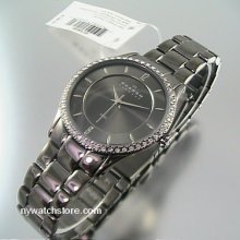 Women's skagen crystallized watch 347smxm