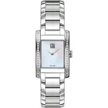 Women's Venture Stainless Steel Mother of Pearl Dial