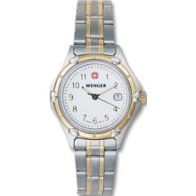 Women's Wenger standard issue watch in two tone