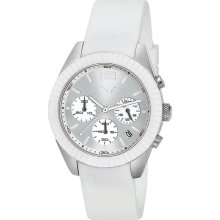 Women's white puma grip chronograph watch pu102812001