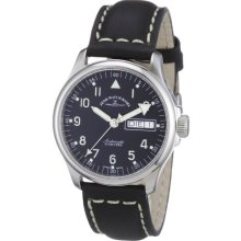 Zeno Watch Basel Men's Automatic Watch Basic 12836Ddn-A1 With Leather Strap