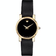 0604229 -- 0604229 MOVADO Moderna Lady's Museum Strap Watch