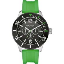 A14625G Nautica Mens NSR 11 Green Watch