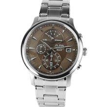 Alba Gents Classic Brown dial Analog Quartz Watch AS6013X1