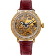 Aqua Master Mechanical Skeleton Diamond Watch