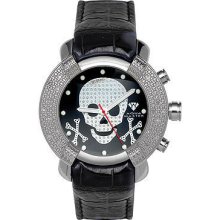 Aqua Master Watches Skull & Bones Diamond Watch