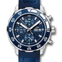 Aquatimer Chrono Automatic (SS / Blue / Blue Rubber Strap)