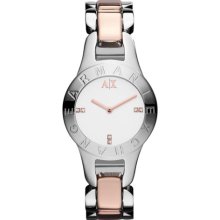 Armani Exchange Two-Tone Ladies Watch AX4120