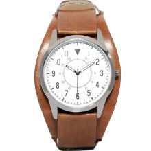 ASOS Cuff Watch Brown