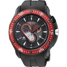 AT0709-08E - Citizen Eco-Drive Black Sapphire Chrono Watch