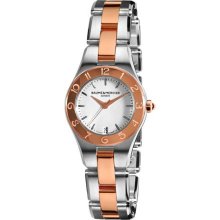 Baume & Mercier Linea Ladies Two Tone Watch 10015