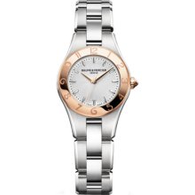 Baume and Mercier Linea Rose Gold Bezel Ladies Watch MOA10014