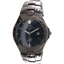 Beverly Hills Polo Club Men's Gunmetal Bracelet Watch with Round