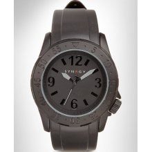 Big and Tall Synrgyâ„¢ Black Silicone Watch