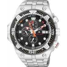 BJ2105-51E (BJ2107-56E) - Citizen Promaster Eco-Drive Aqualand Carbon Chrono Metric Divers Watch