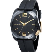 Black Dice Men's King BD-064-02 Black Polyurethane Quartz Watch with