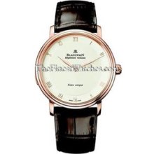 Blancpain Villeret Minute Repeater Red Gold Watch 6033-3642-55B